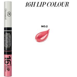 DERMACOL 16H LIP COLOUR - LONGLASTING LIP COLOR NO.2
